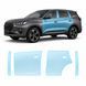 Buy Pre-cut paint protection film for Chery Tiggo 7 Pro I facelift 2023- doors and windows pillars 103573 Model-specific paint protection film patterns for Chery