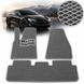 Купить Коврики в салон EVA для Tesla Model S 2012-2020 с подпятником Серые T-01 T-09 73564 Коврики для Tesla