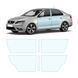 Купить Антигравийная защитная бронепленка по лекалам для Seat Toledo IV 2012-2019 - зоны дверей и стойки окон 108793 Модельные лекала защитных пленок для Seat