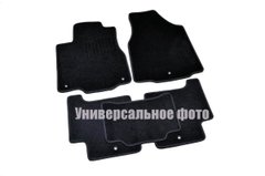 Купить Коврики в салон ворсовые для Fiat 500L 2012- Черные 5 шт 33106 Коврики для Fiat
