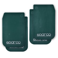 Купить Брызговики большие зеленые - 4шт - SPARCO - 450х280 - ровные 23504 Брызговики большие Тип (Speed Master) (Sparco)