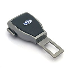 Купити Заглушка перехідник ременя безпеки з логотипом Subaru Темний Хром 1 шт 39443 Заглушки ременя безпеки