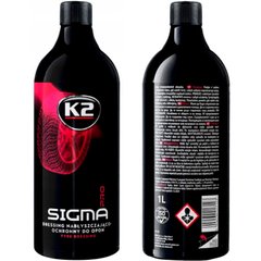Купить Гель для полировки и ухода за шинами K2 Sigma Pro 1 л D1101 Оригинал (K20538) 62266 Чернение резины Бампера Пластика