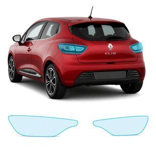 Купить Антигравийная защитная бронепленка по лекалам для Renault Clio IV 2012-2019 - задние фонари стопы 108479 Модельные лекала защитных пленок для Renault