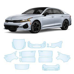 Buy Pre-cut paint protection film for Kia K5/Optima DL3 2020-2023 - full body 105609 Model-specific paint protection film patterns for Kia