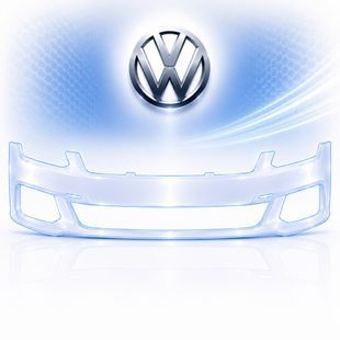 Купить Антигравийная защитная бронепленка по лекалам для Volkswagen ID.3 I facelift 2023- передний бампер 109914 Модельные лекала защитных пленок для Volkswagen
