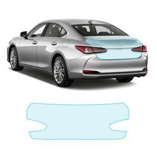 Buy Pre-cut paint protection film for Lexus ES XV70 2018- trunk lid area 106130 Model-specific paint protection film patterns for Lexus
