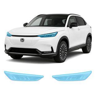 Купить Антигравийная защитная бронепленка по лекалам для Honda e:NS1 I 2024- оптика (фары и ПТФ) 104820 Модельные лекала защитных пленок для Honda
