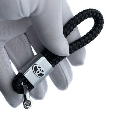 Купити Стильний шкіряний брелок з логотипом Toyota 4190 Брелоки для автоключів