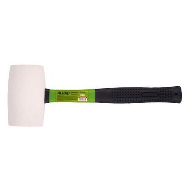 Купити Киевлянка резиновая Alloid 680г белая с ручкой из фибергласса (RM-15680F) 85821 Киянки