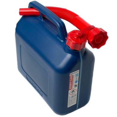 Купити Каністра 5л Пластик HDPE Щільна Для Нафти Продуктів З Лійкою (BP-305) 57417 Каністри