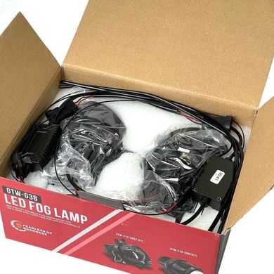Купити Протитуманні фари LED для Toyota 3.0 35W 6000K (GTW-G38) 63231 Протитуманні фари модельні Іномарка