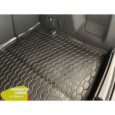 Купить Автомобильный коврик в багажник Renault Duster 2019,5- 2WD / Резино - пластик 42304 Коврики для Renault