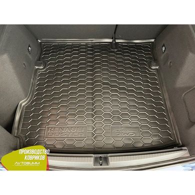 Купить Автомобильный коврик в багажник Renault Duster 2019,5- 2WD / Резино - пластик 42304 Коврики для Renault