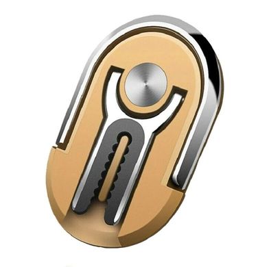 Купить Тримач для телефону кільце Hicucoo Ring 360,на повітропровід,палець (Золотий) 24618 Автодержатель для телефона на воздуховод