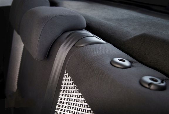 Buy Model covers 2+1 for Volkswagen T4 1990-2003 dense jacquard fabric Black-Grey 89922 Seat covers model