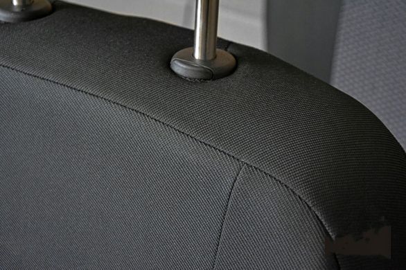 Buy Model covers 2+1 for Volkswagen T4 1990-2003 dense jacquard fabric Black-Grey 89922 Seat covers model