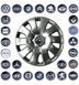 Buy Wheel cap with emblem Renault Opel Nissan SKS425 R16 gray logo choice 4 pcs 21943 16 SKS - 2 photos from 2