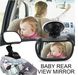 Купити Додаткове дзеркало автомобільне для огляду дитячого крісла Elegant 90 х 60 мм сфера (130504) 23961 Дзеркала Додаткові внутрішньосалонні Універсальні - 5 фото из 7