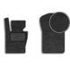 Купить Передние ворсовые коврики для BMW X3 (E-83) 2003-2010 с подпятником 2 шт (Carrera) 80629 Коврики для Bmw