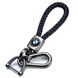 Купити Шкіряний плетений брелок для BMW для авто ключів з карабіном 57945 Брелоки для автоключів - 1 фото из 5