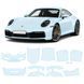 Buy Pre-cut paint protection film for Porsche 911 992 2019- full body 108285 Model-specific paint protection film patterns for Porsche