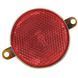 Round reflector Metal D83 mm Red (FP-310E)