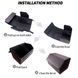 Buy Organizer travel bag for the trunk M 400 x 300 x 250 mm Eco-leather Black-Grey thread 73117 Travel bag organizer - 5 photos from 5