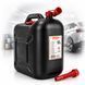 Купити Каністра 10л Пластик HDPE Щільна Для Нафти Продуктів З Лійкою (KAN002) 110864 Каністри - 1 фото из 2