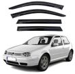 Дефлектори вікон ветровики Volkswagen Golf IV 1997-2002 Хечбек Скотч 3M Voron Glass