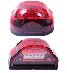 Купити LED Подсветка Номера универсальная Thoc Auto 12/24V 6W/6R 2 шт (ТН-340) 65778 Підсвічування - Номери