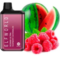 Купити Elf Bar World DC5000 Ultra POD 5% Raspberry Watermelon - Малина Кавун (Підряджається) 60218 Одноразові POD системи