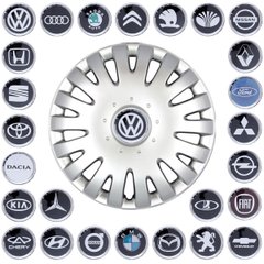 Купити Ковпаки для колес SKS 211 R14 Сірі Емблема На Вибір VW 4 шт 21899 14 SKS