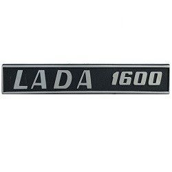Купити Емблема напис Lada 1600 на багажник / 3 пукли / сірий матовий 22282 Емблеми написи ВАЗ