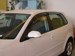 Купить Дефлекторы окон ветровики Volkswagen Polo 4 2005-2009 хечбек / 5 дверей 35576 Дефлекторы окон Volkswagen