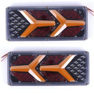 Buy Rear light universal rectangular Lamborghini 33 cm 2 pcs 32092 Front, rear, trailer lights