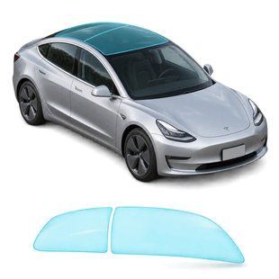 Купить Антигравийная защитная бронепленка по лекалам для Tesla Model 3 I 2017-2023 - зона крыши 109306 Модельные лекала защитных пленок для Tesla