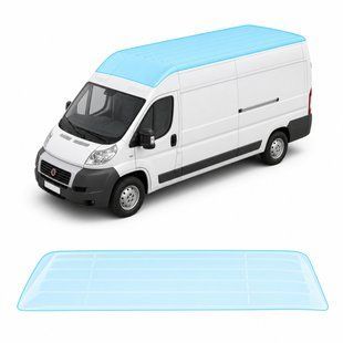 Buy Pre-cut paint protection film for Fiat Ducato III 2006- - roof area 104194 Model-specific paint protection film patterns for Fiat