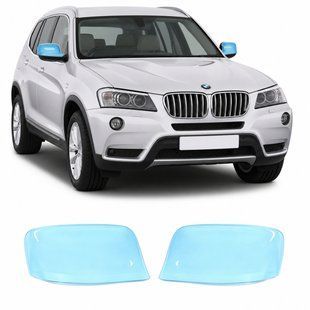 Купить Антигравийная защитная бронепленка по лекалам для BMW X3 F25 2010-2017 - зеркала 102327 Модельные лекала защитных пленок для Bmw