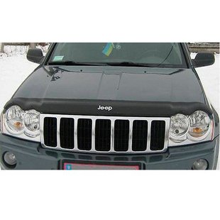 Купить Дефлектор капота мухобойка Jeep Grand Cherokee (WK) 2005-2010 6744 Дефлекторы капота Jeep