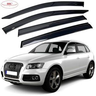 Купить Дефлекторы окон ветровики HIC для Audi Q5 2008-2017 Oригинал (AU07) 60280 Дефлекторы окон Audi