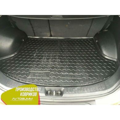 Купить Автомобильный коврик в багажник Kia Sportage 3 2010- Резино - пластик 42160 Коврики для KIA