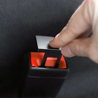 Купить Заглушка ремня безопасности Lexus Люминесцентный логотип Темные 1 шт 58289 Заглушки ремня безопасности