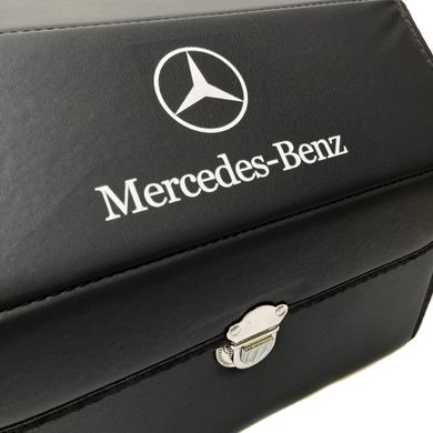 Купить Органайзер саквояж в багажник Mercedes-Benz 38 x 31 x 29 см Эко-кожа Черный 1 шт 44593 Саквояж органайзер