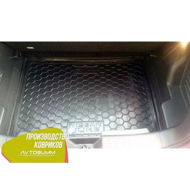 Купити Автомобільний килимок в багажник Nissan Juke 2016 - нижня полиця / Гумовий (Avto-Gumm) 28224 Килимки для Nissan