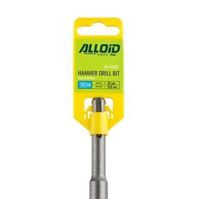 Купити Бур по бетону Alloid SDS-plus S4 16x310 мм (FH-16310) 85623 Свердла по бетону