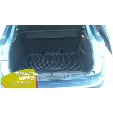 Купить Автомобильный коврик в багажник Citroen C4 Picasso 2014- Резино - пластик 42010 Коврики для Citroen