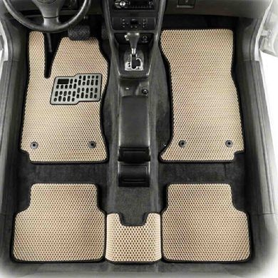 Купити Килимки в салон EVA для Audi A4 B5 1994-2001 з підп'ятником Бежеві 5 шт 70933 Килимки для Audi