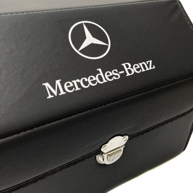 Купити Органайзер саквояж у багажник Mercedes-Benz 38 x 31 x 29 см Еко-шкіра Чорний 1 шт 44593 Саквояж органайзер