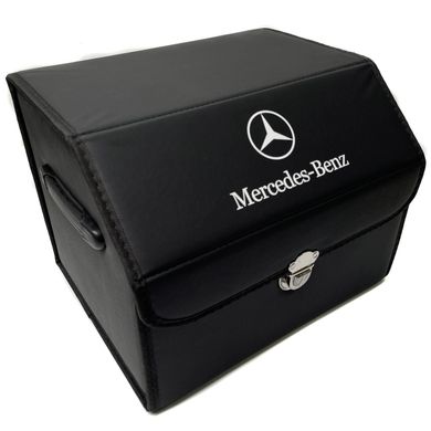 Купити Органайзер саквояж у багажник Mercedes-Benz 38 x 31 x 29 см Еко-шкіра Чорний 1 шт 44593 Саквояж органайзер
